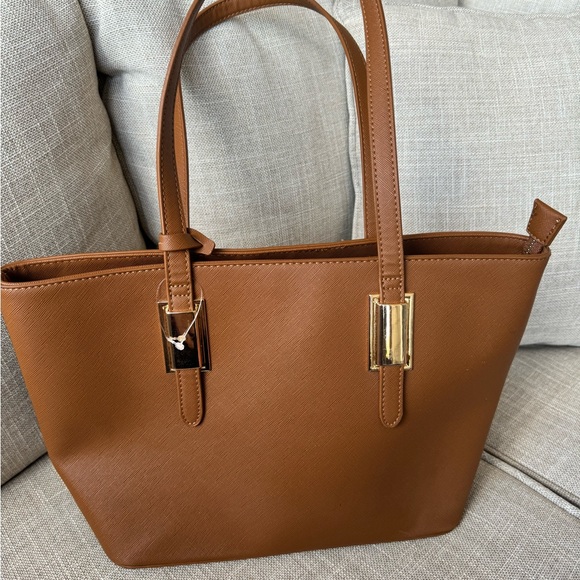 Miztique Tote bag in saddle Color NWT - Picture 3 of 15